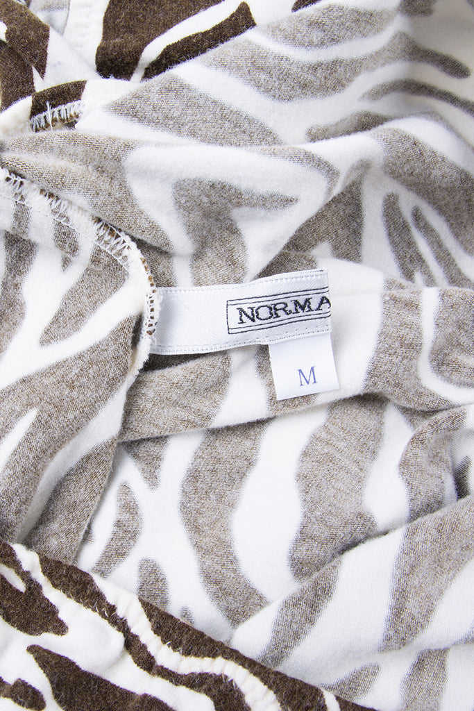 Norma Kamali Zebra Print Bodysuit - irvrsbl