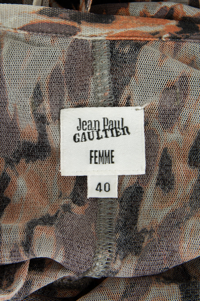 Jean Paul GaultierMesh Dress- irvrsbl
