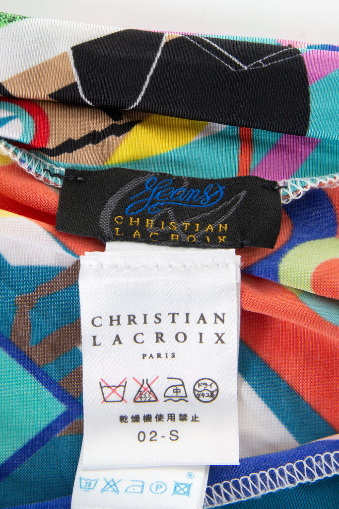 Christian Lacroix Shopping Print Skirt - irvrsbl
