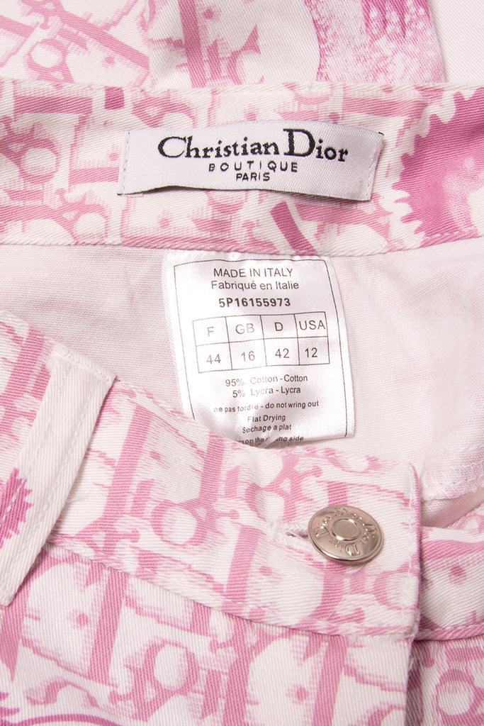 Christian Dior Monogram Boot Cut Jeans - irvrsbl