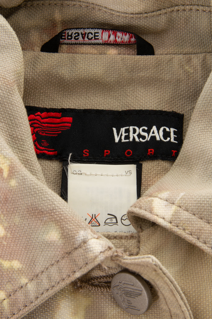 Versace Acid Wash Jacket - irvrsbl