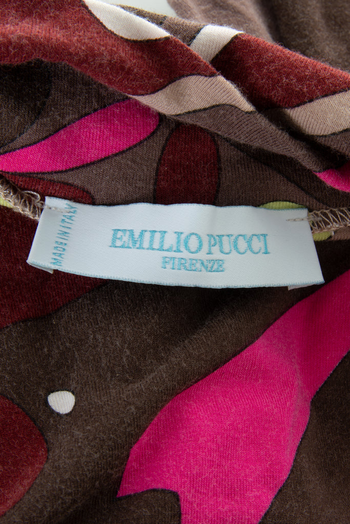 Emilio Pucci Printed Turtleneck Top - irvrsbl