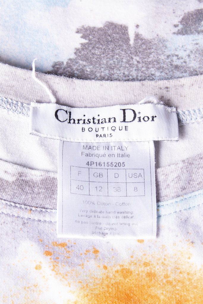 Christian Dior Graffiti Tshirt - irvrsbl
