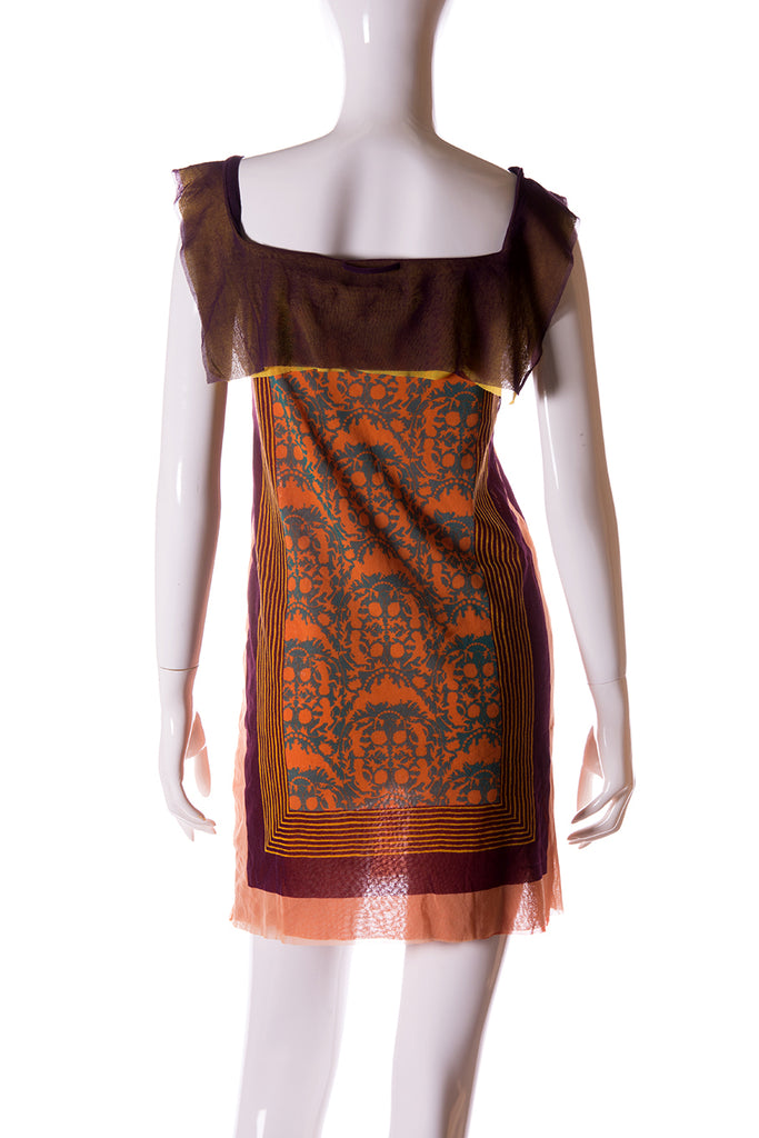 Jean Paul Gaultier Sheer Tribal Dress - irvrsbl