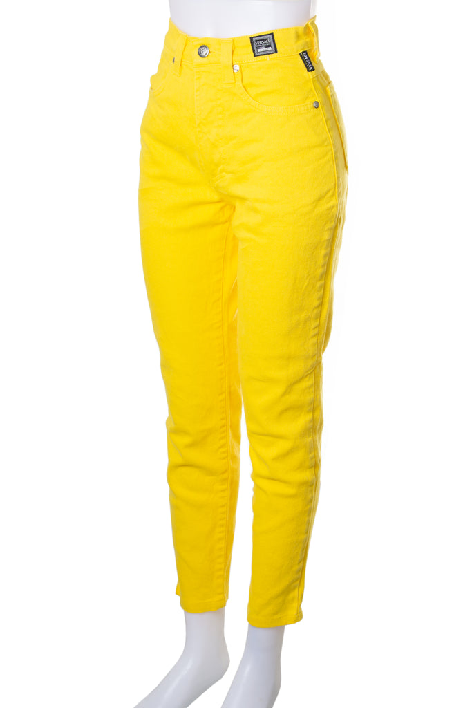Versace Yellow Medusa Jeans - irvrsbl