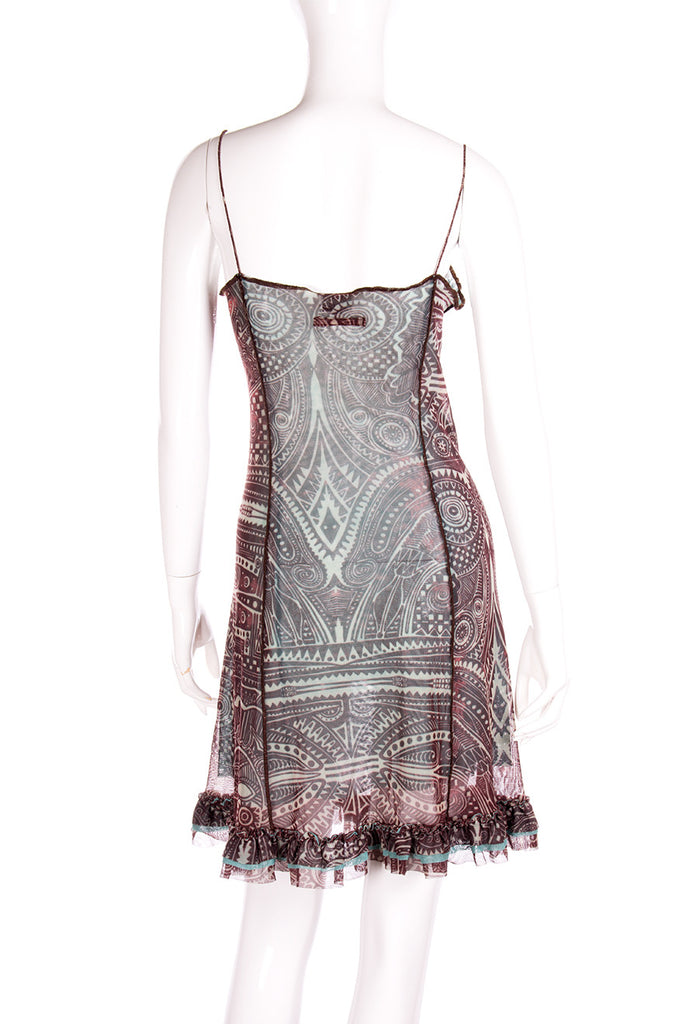 Jean Paul Gaultier Tribal Print Dress - irvrsbl
