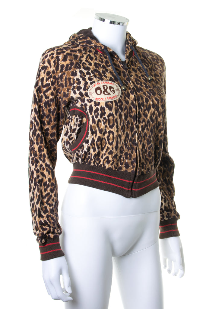 Dolce and Gabbana Animal Print Jacket - irvrsbl