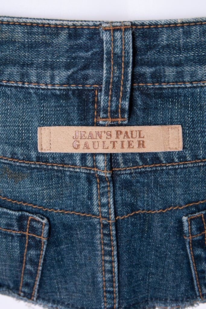 Jean Paul Gaultier Micro Denim Skirt - irvrsbl