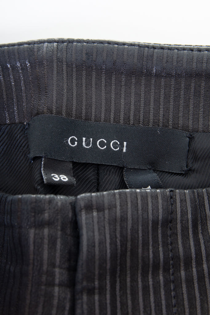 Gucci Leather Pants - irvrsbl