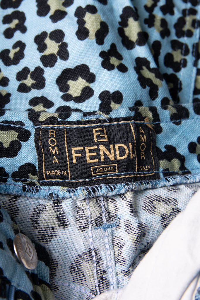 Fendi Animal Printed Jeans - irvrsbl