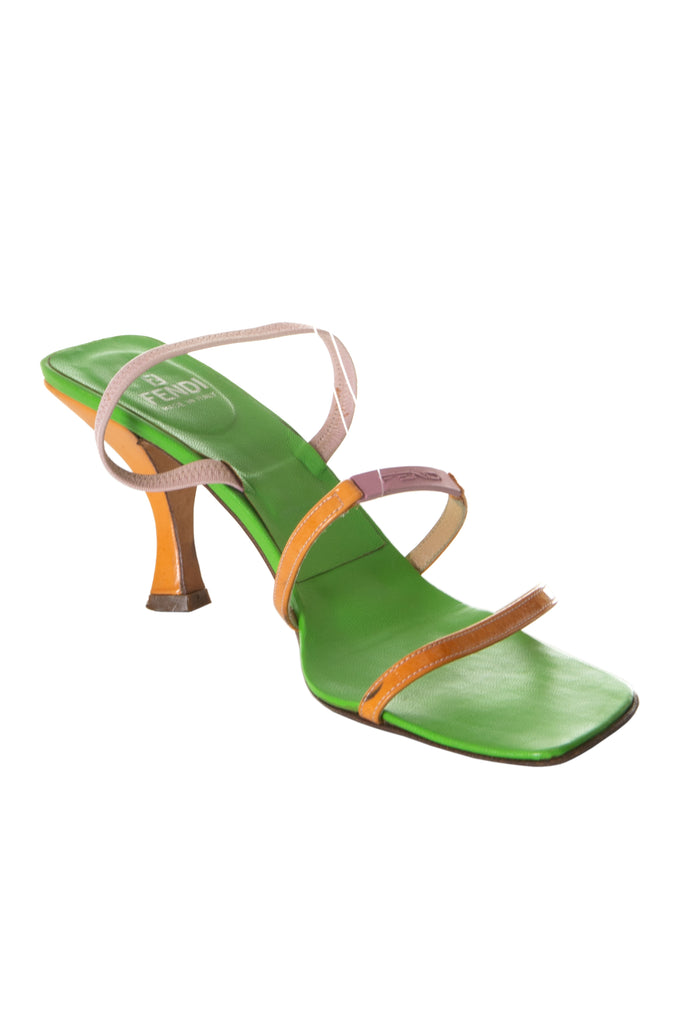 Fendi Colourblock Heels 36.5 - irvrsbl
