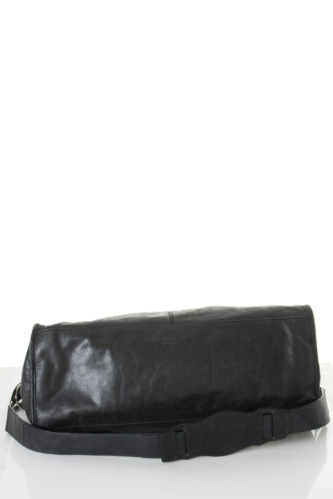 BalenciagaMotorcycle Bag in Black- irvrsbl