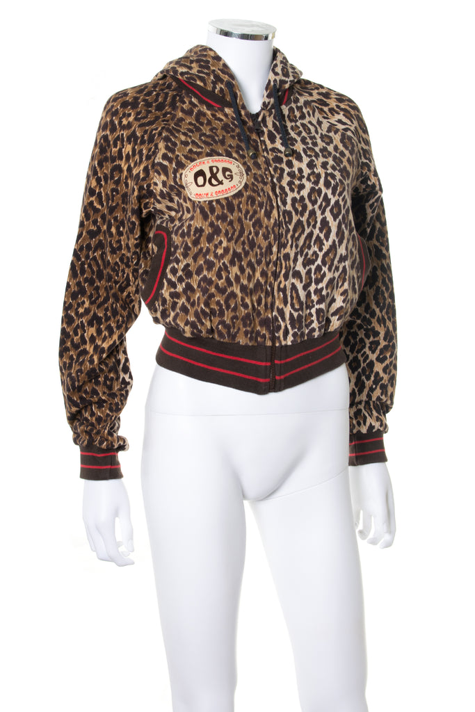 Dolce and Gabbana Leopard Jacket - irvrsbl