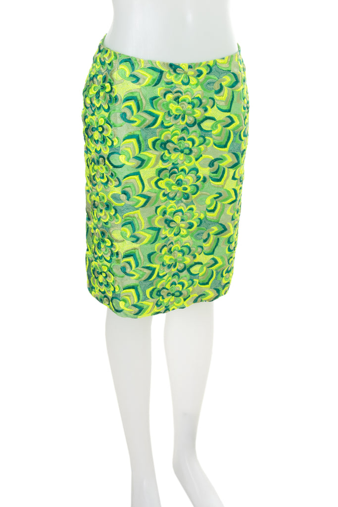 Versace Embroidered Skirt - irvrsbl