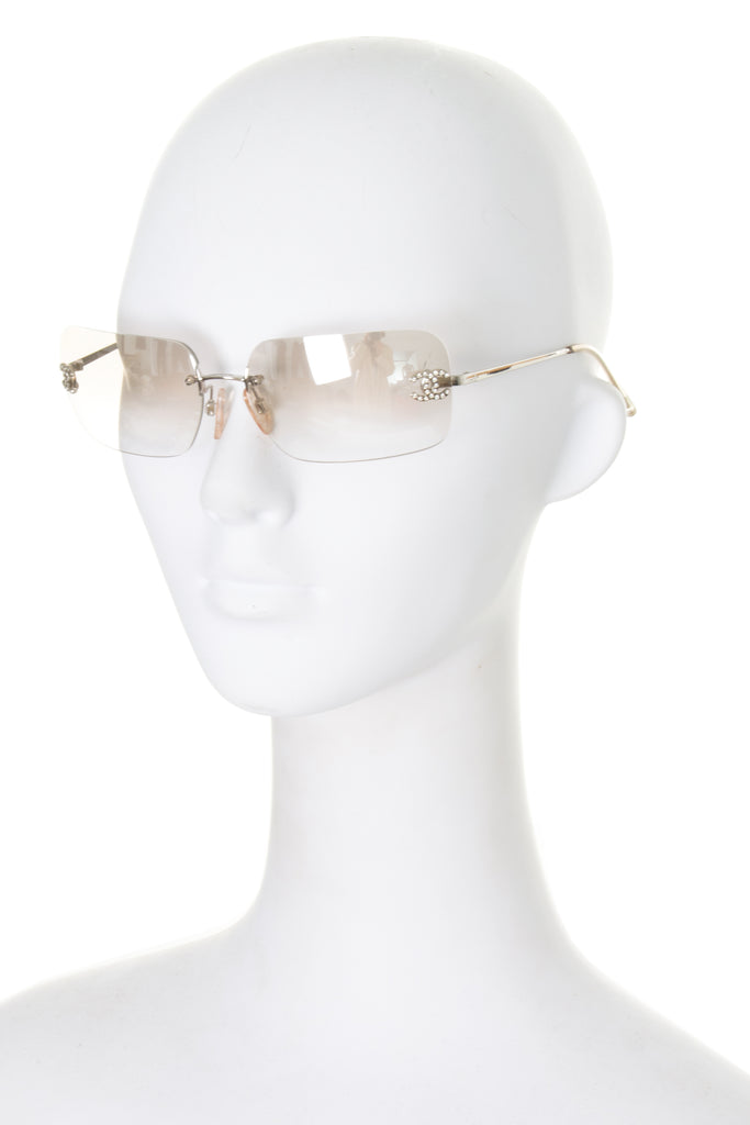 ChanelRimless Sunglasses- irvrsbl