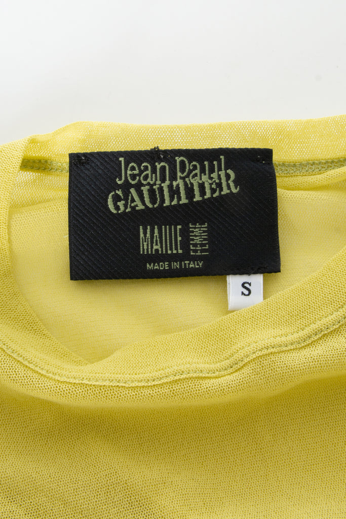 Jean Paul GaultierMesh Top- irvrsbl
