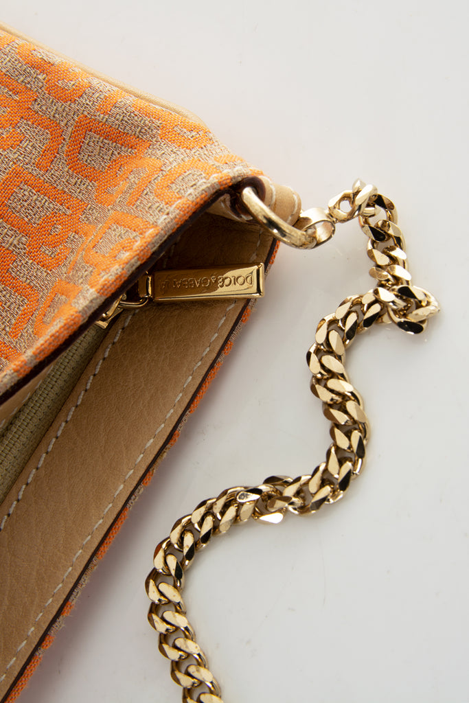 Dolce and GabbanaMonogram Chain Bag- irvrsbl