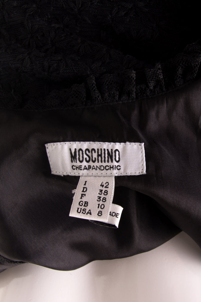 Moschino Lace Bustier Dress - irvrsbl