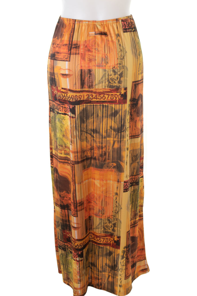 Jean Paul Gaultier Printed Skirt - irvrsbl