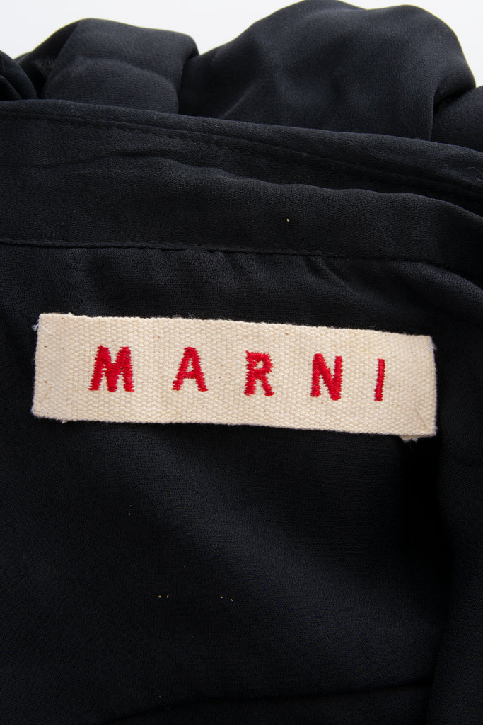 MarniRuffle Sleeve Top- irvrsbl
