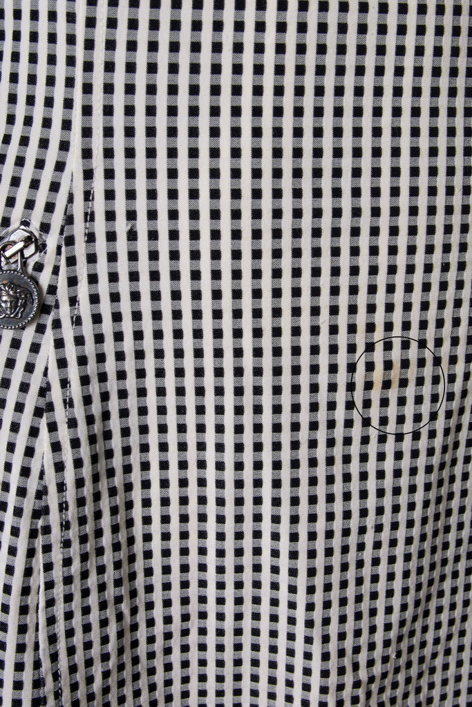 Versace Checkered Dress - irvrsbl