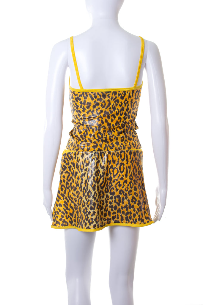 Dolce and Gabbana Animal Print Top and Skirt Set - irvrsbl