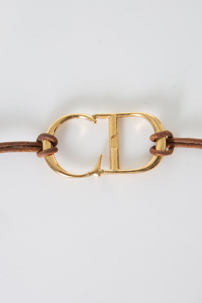 Christian Dior Leather Bracelet - irvrsbl