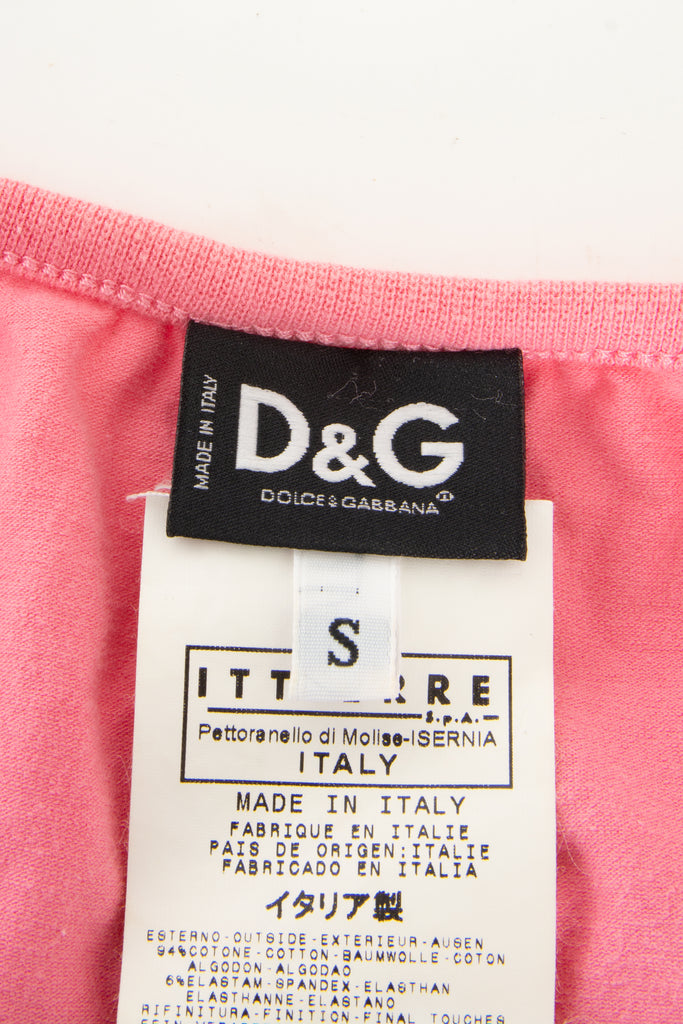 Dolce and GabbanaToo Cool for School Top- irvrsbl