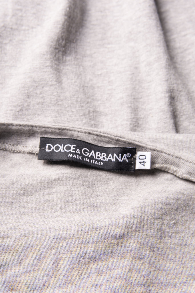 Dolce and Gabbana Lace Up Tshirt as worn by Kim Kardashian - irvrsbl