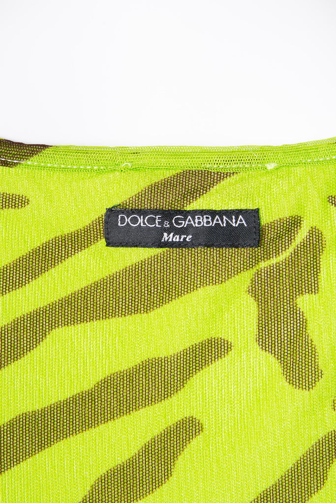 Dolce and Gabbana Zebra Top - irvrsbl