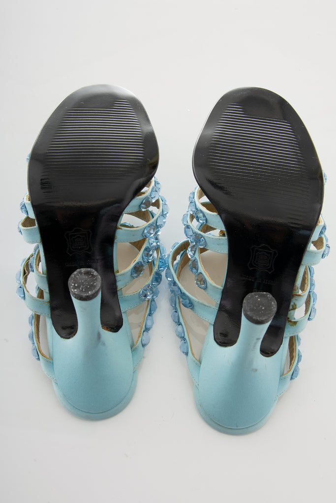 Versace Medusa Gemstone Heels 36 - irvrsbl