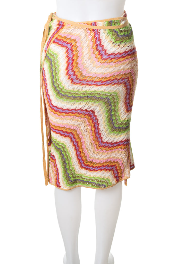 Missoni Wrap Skirt - irvrsbl