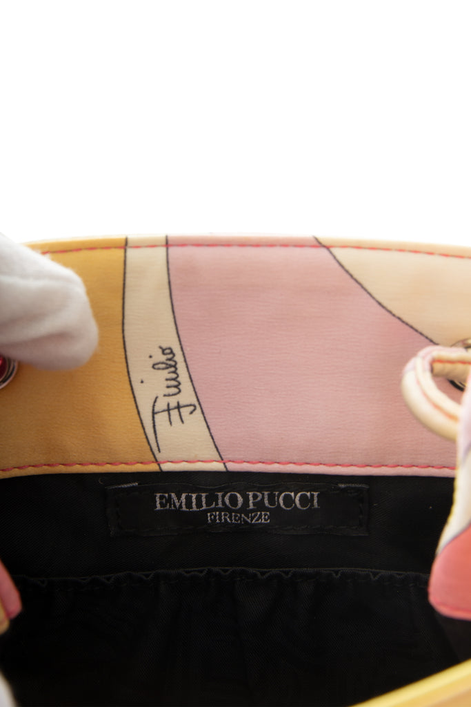 Emilio Pucci Satin Pucci Print Bag - irvrsbl