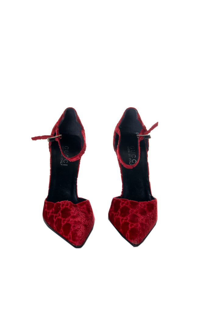 Gucci Tom Ford Monogram Heels - irvrsbl