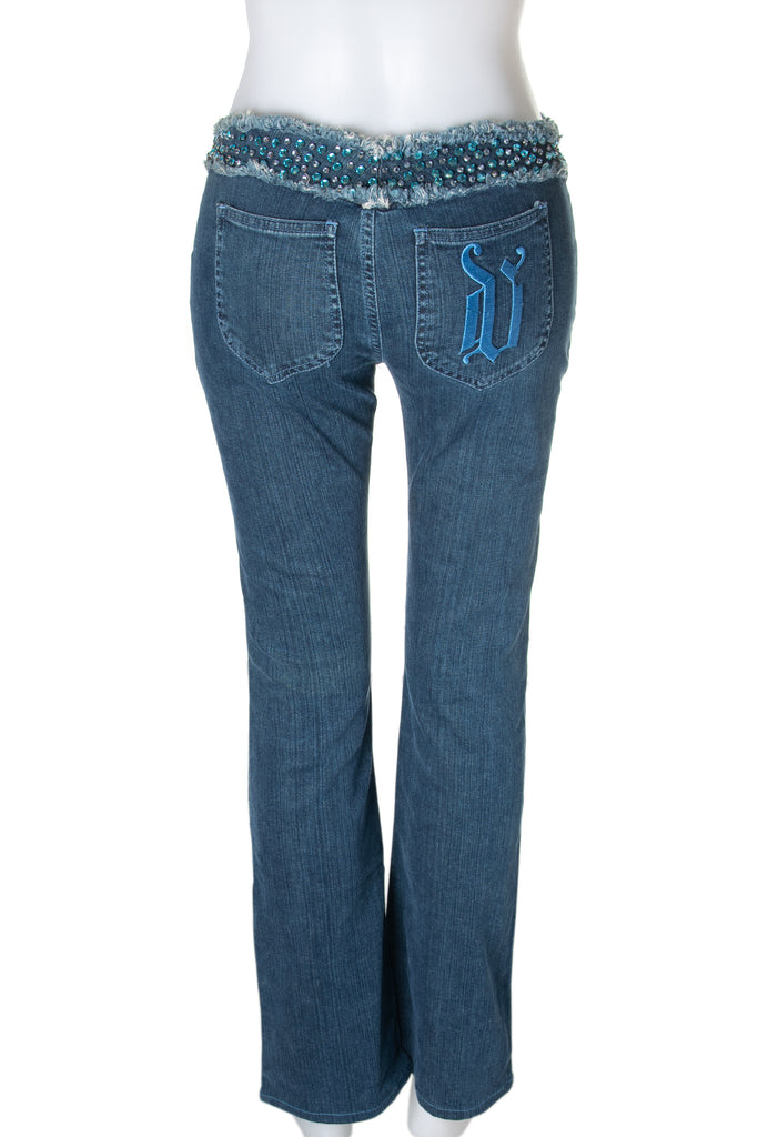 Versace Sawn Off Jeans - irvrsbl