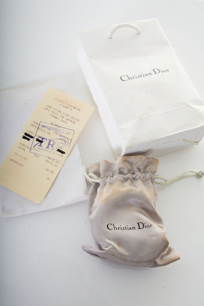 Christian Dior Lucite Cuff - irvrsbl