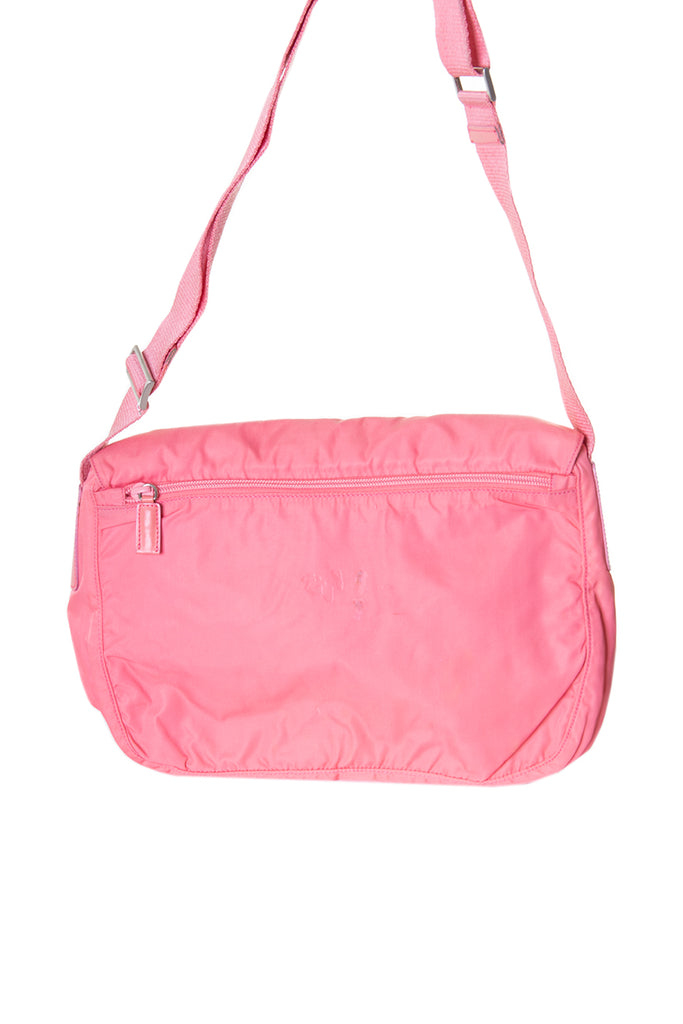 Prada Pink Nylon Satchel - irvrsbl