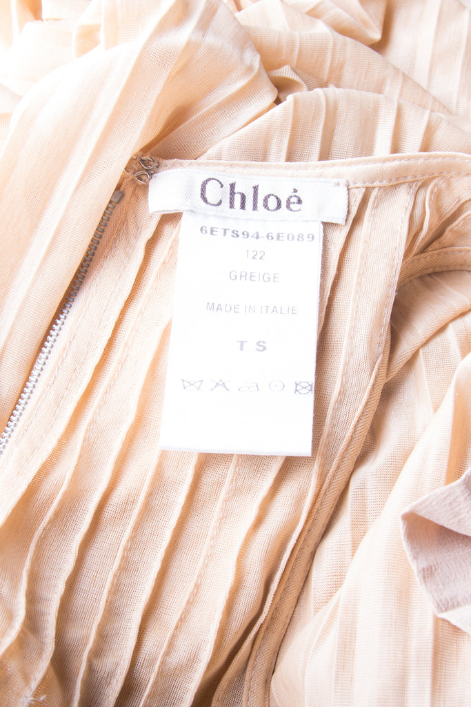 Chloe by Karl Lagerfeld Pleated Dress - irvrsbl