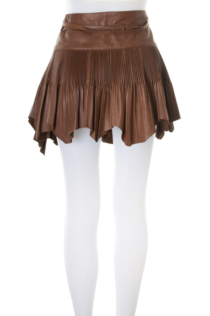 Jean Paul Gaultier Leather Skirt - irvrsbl