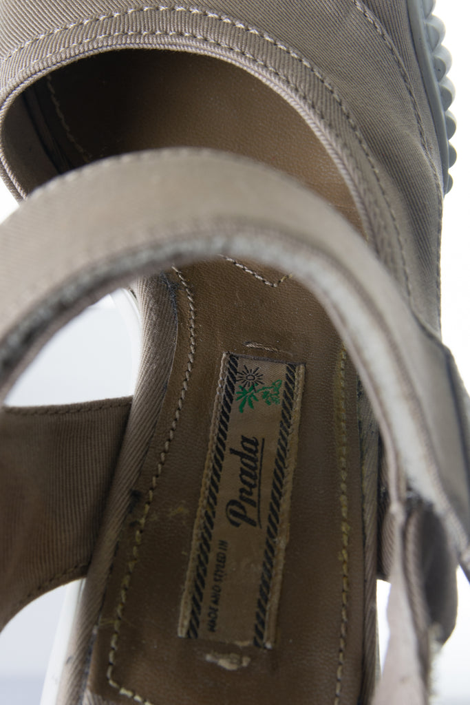 Prada Velcro Heels - irvrsbl