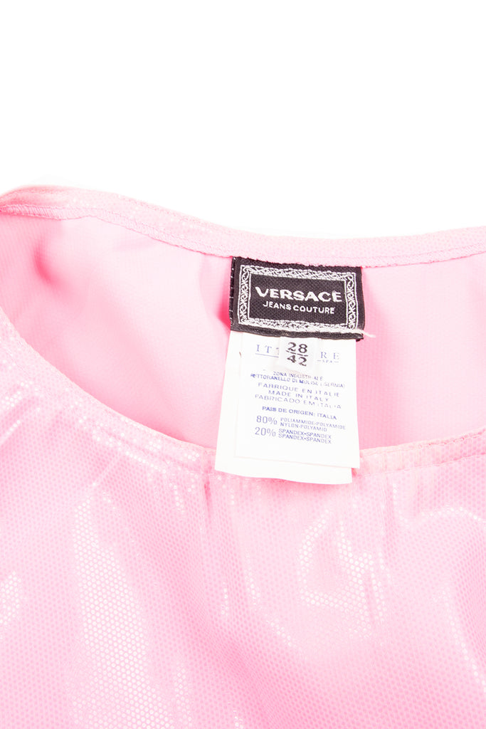 Versace Pink Bodycon Dress - irvrsbl