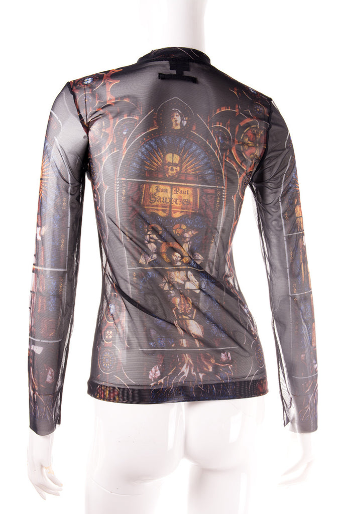 Jean Paul Gaultier Stained Glass Top - irvrsbl