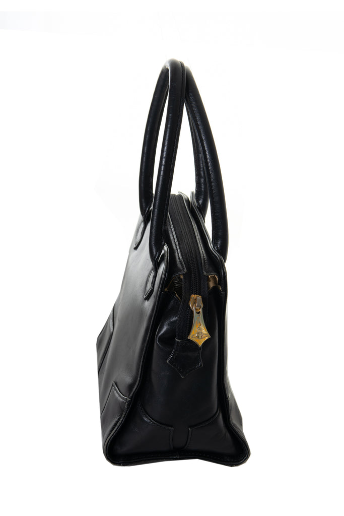 Vivienne Westwood Leather Mini Orb Bag - irvrsbl