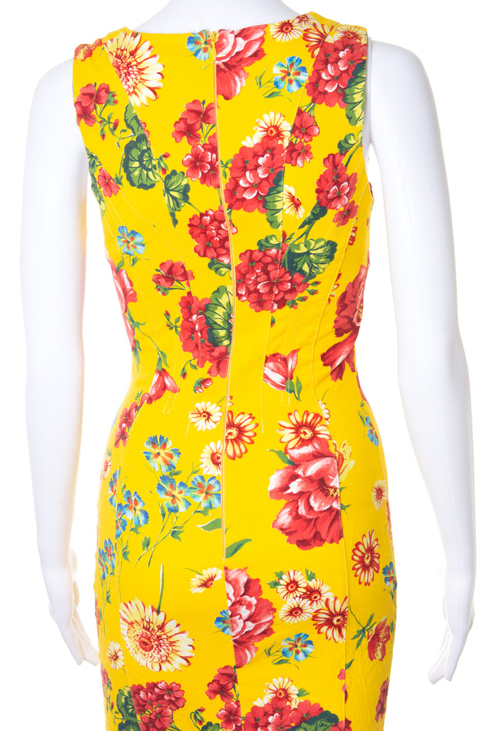 Dolce and Gabbana Boned Floral Dress - irvrsbl