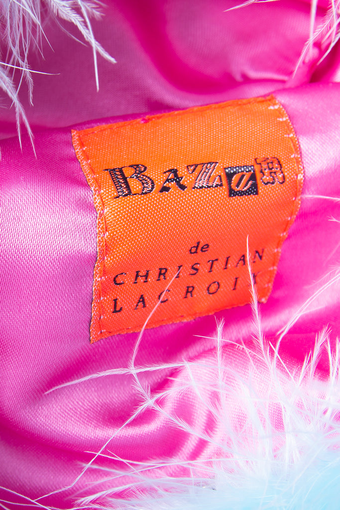 Christian Lacroix Feather Bag - irvrsbl