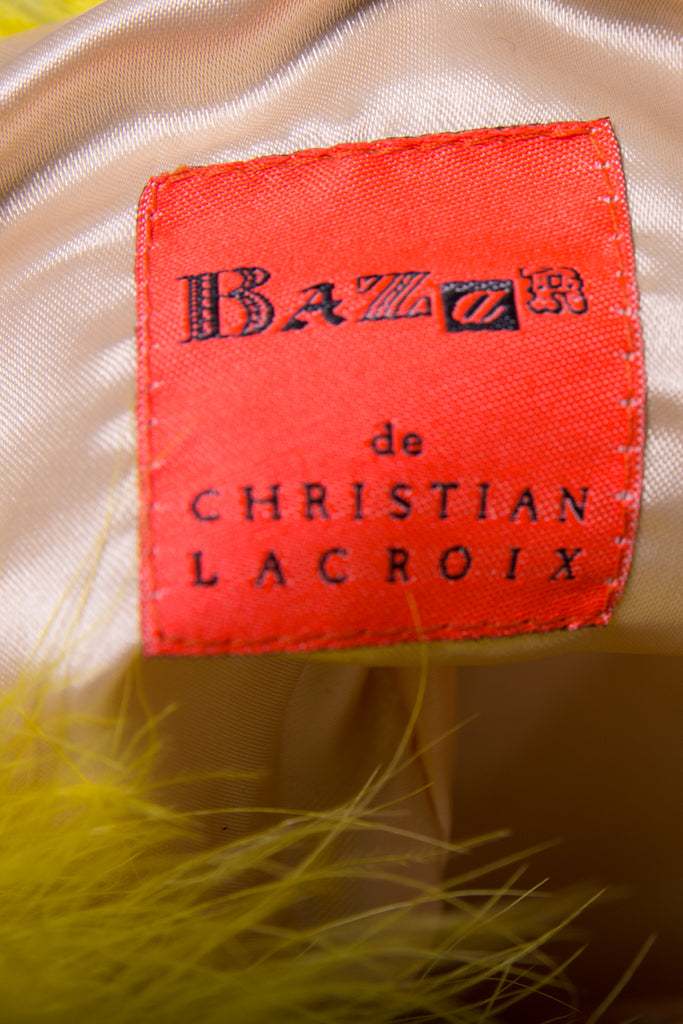 Christian Lacroix Feather Bag - irvrsbl