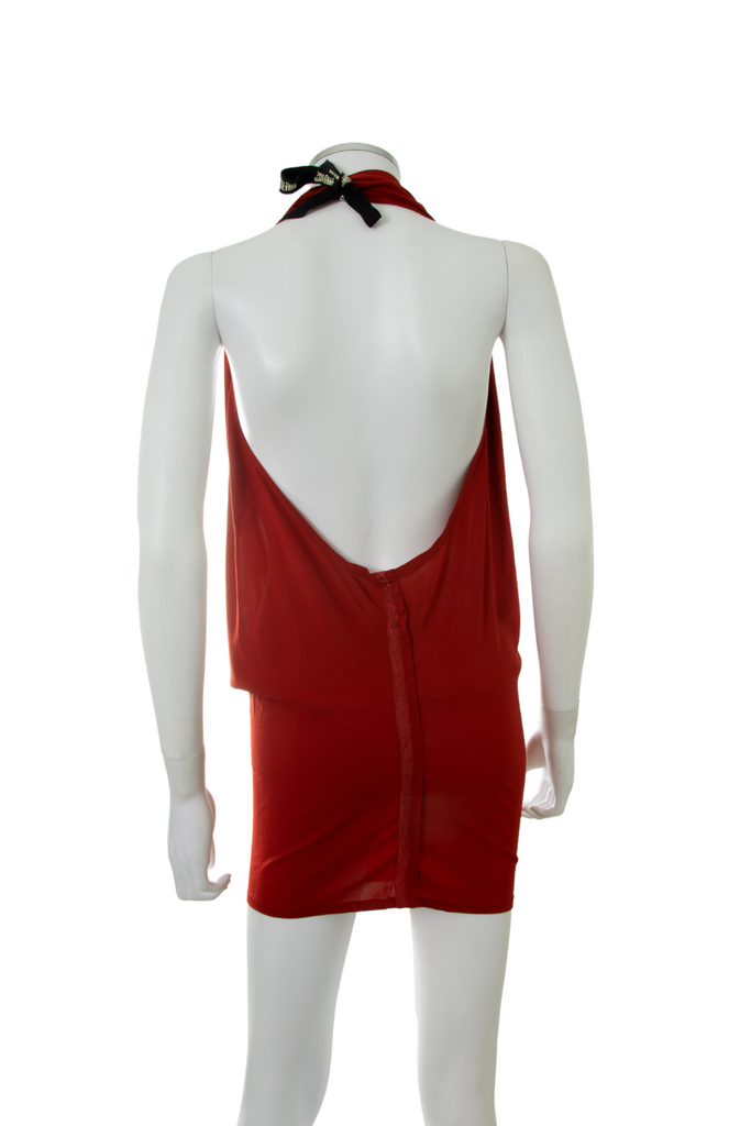 Jean Paul Gaultier Mini Halter Dress - irvrsbl