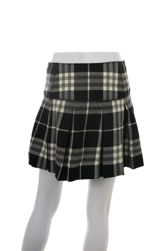 BurberryTartan Skirt- irvrsbl