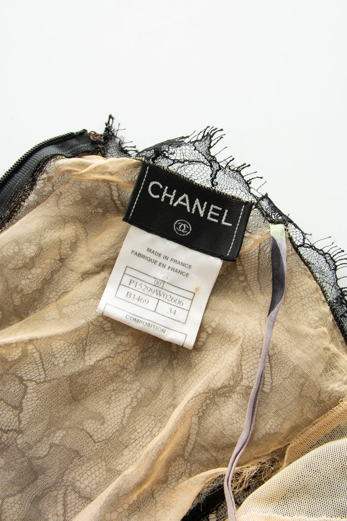 Chanel Sheer Ruffled Dress - irvrsbl