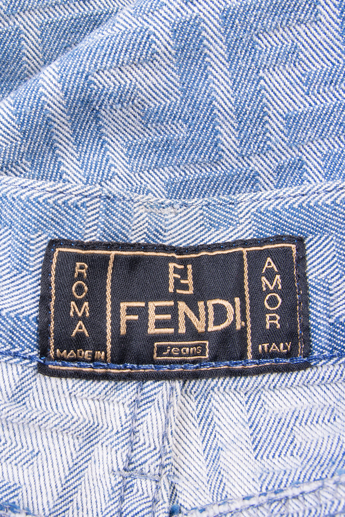 Fendi Zucca Printed Jeans - irvrsbl